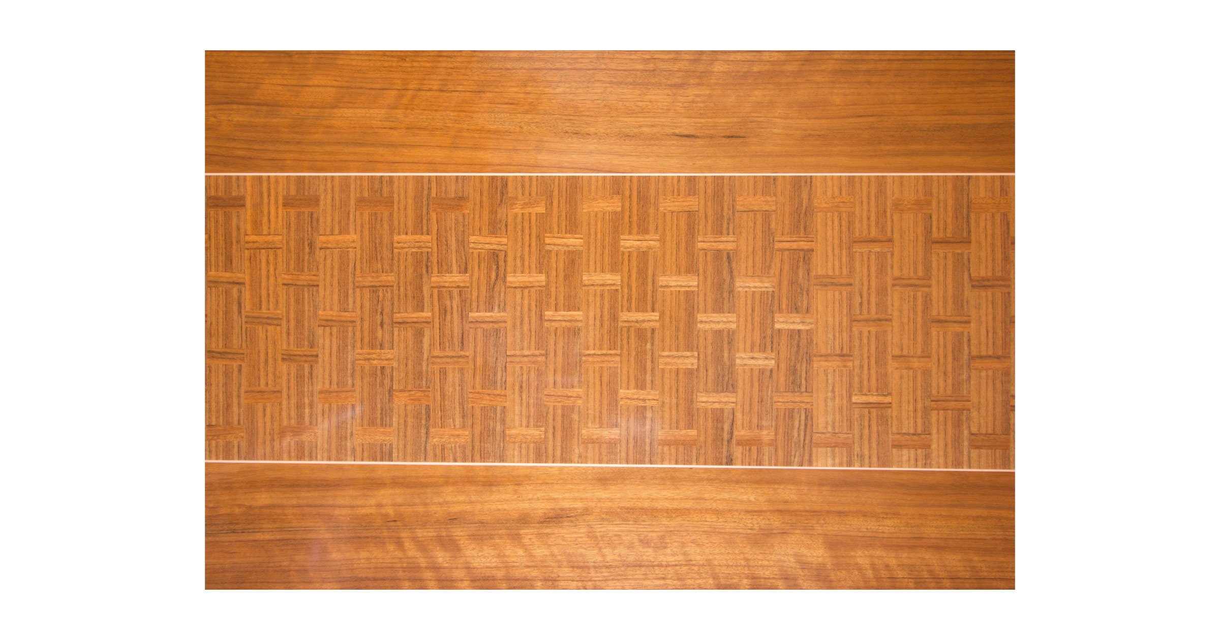 Basket Weave Dining Table